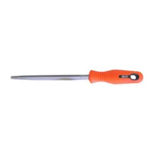 Lima triangolare bastarda spigoli acuti taglio 2 L. 125 mm.