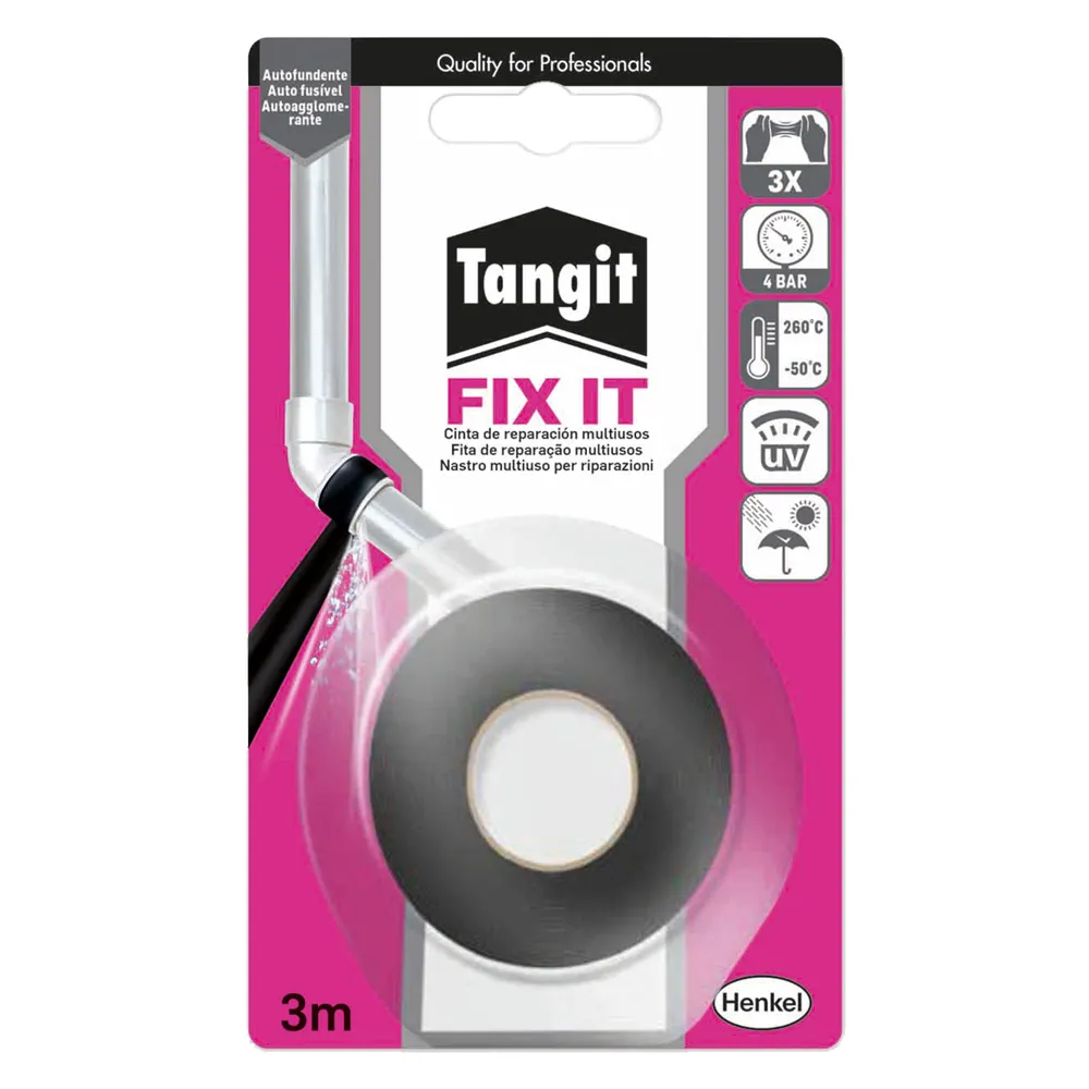 NASTRO MULTIUSO AUTOAGGLOMERANTE TANGIT FIX-IT 3 mt NASTRO MULTIUSO AUTOAGGLOMERANTE TANGIT FIX-IT 3 mt