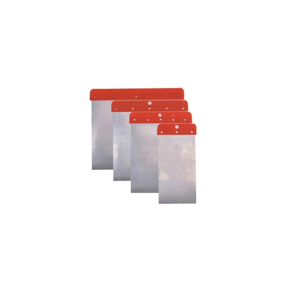 SET SPATOLE 4PZ. IN METALLO