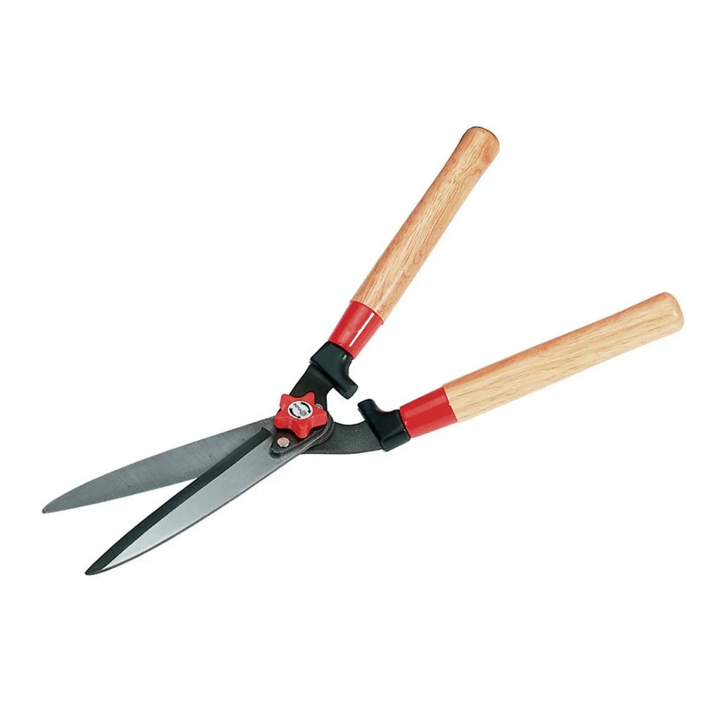 Forbici per siepi - lame acciaio temprato - manico legno - 270mm