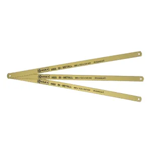SET LAME DI RICAMBIO HSS BIMETALLICHE 30 x 1,25 x 0,06 cm (Comprende 3 lame)