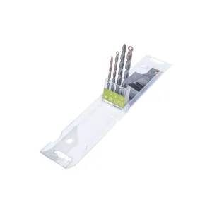 Set punte per calcestruzzo ISO 5468 da Ø 5 a 10 mm. 4 pz.