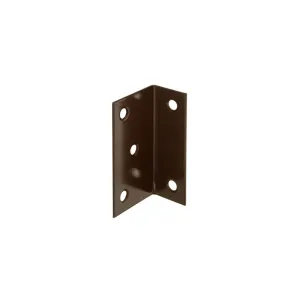 Angolari plastificati 75 x 40 x 25 mm. marroni