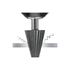 Svasatore a punta conica per metallo Ø 4 - 24 mm.