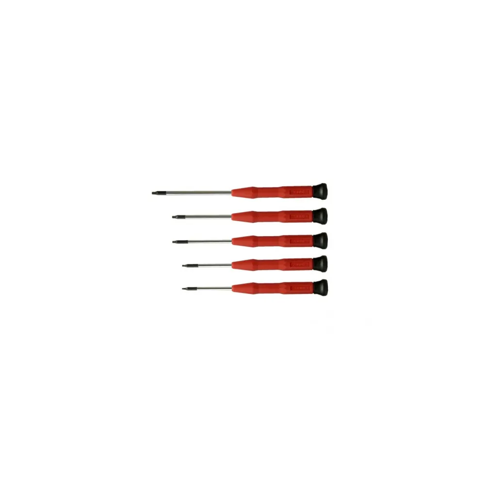 Giraviti di precisione Torx 5 pz.