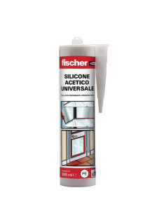 Silicone Fischer acetico blanc monocomposant antimoisissures 280 ml