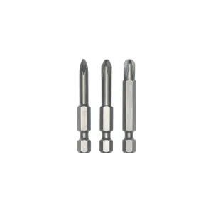 Inserti prolungati Pozidriv PZ1 - PZ2 - PZ3 - 3 pz.