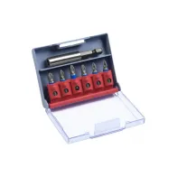 Set inserti 6 pz. + supporto magnetico