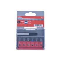 Set inserti PH e PZ 6 pz. + supporto magnetico