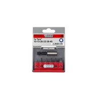 SET INSERTI TORX+ADATTATORE