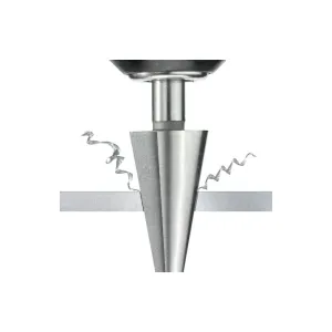 Svasatore a punta conica per metallo Ø 5 - 20 mm.