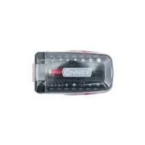 SET INSERTI CON SUPPORTO MAGNETICO 1/4 X 25MM