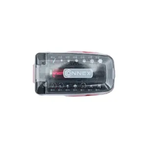 SET INSERTI CON SUPPORTO MAGNETICO 1/4 X 25MM