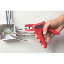 PINZA SPELACAVI PER ELETTRICISTA CON TAGLIACAVI