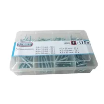 ASSORTIMENTO VITI UNIVERSALI 175 PZ