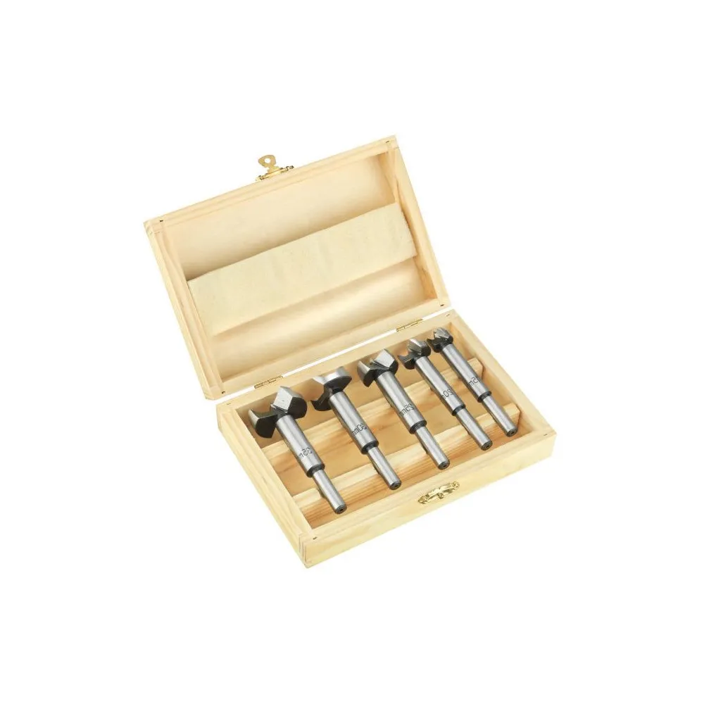 Set punte Forstner per legno 5 pz.