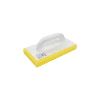 Frattazzo per piastrelle manico in plastica 14x28 cm.