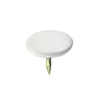 Puntine per disegno in plastica bianca 100 pz.