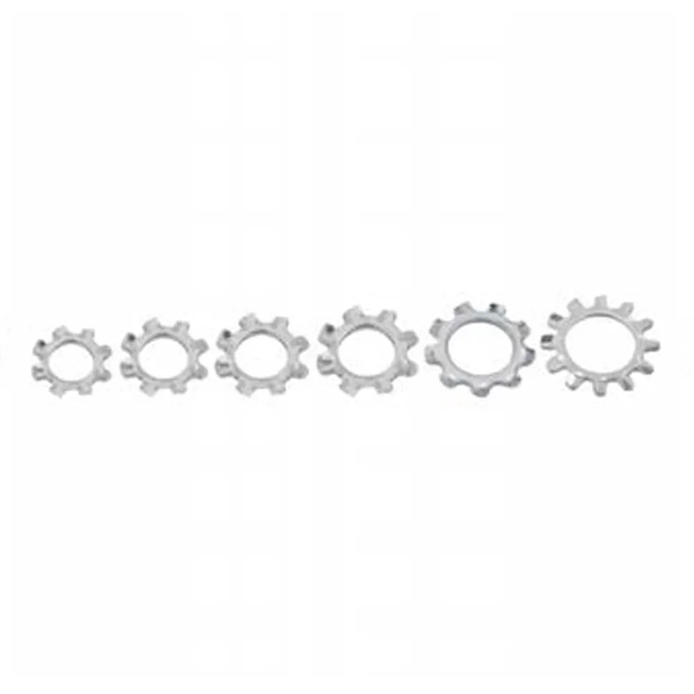 Rondelle dentate assortite - 46 pz. Rondelle dentate assortite - 46 pz.