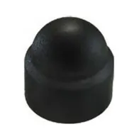 COPRIBULLONI IN PLASTICA NERA M6 10PZ