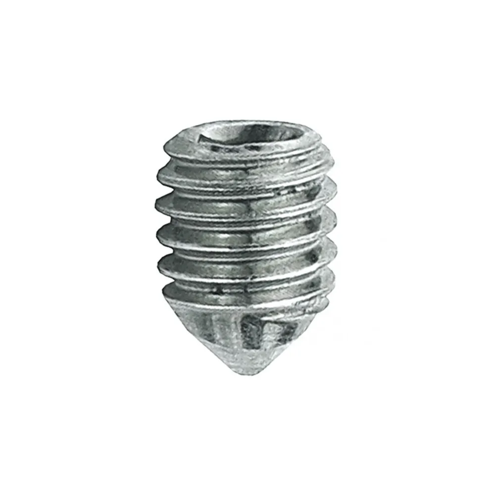 GRANI PER MANIGLIE ZINCATO BIANCO M6 - 10PZ GRANI PER MANIGLIE ZINCATO BIANCO M6 - 10PZ