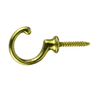 Ganci per tendaggi ottonati 43mm. 2pz.