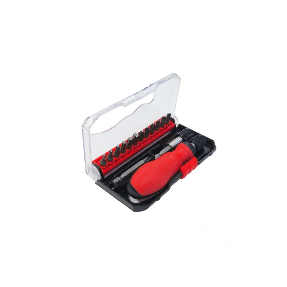 BIT SET 16 pz + AVVITATORE MANUALE BIT SET 16 pz + AVVITATORE MANUALE