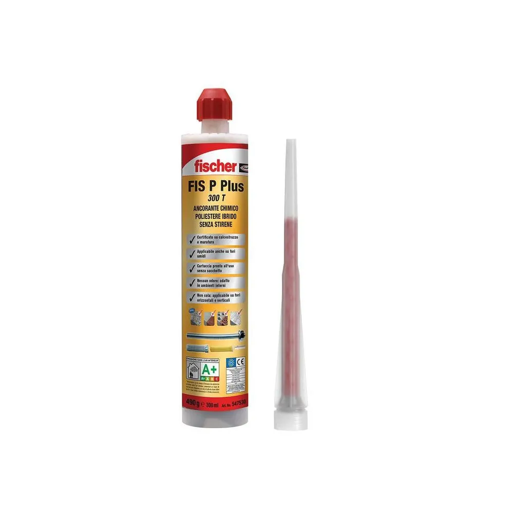 ANCORANTE CHIMICO "FIS P PLUS 300 T" PE-SF 300ML