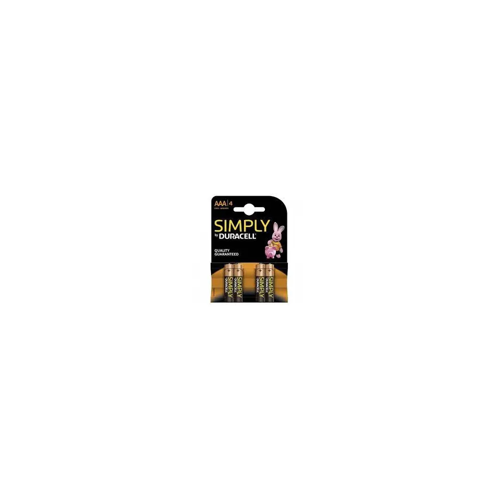 DURACELL SIMPLY AAA MINISTILO 4 PZ.