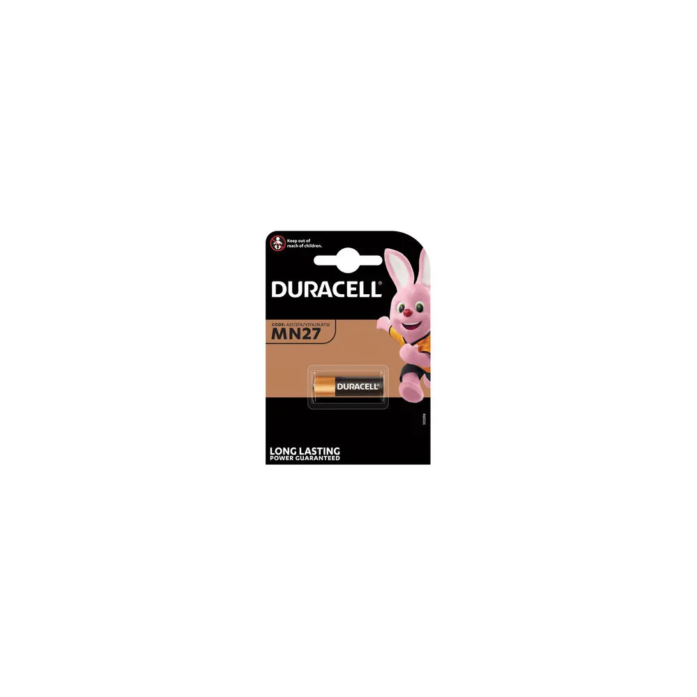 DURACELL PILA ALCALINA 12V MN27 PZ.1 DURACELL PILA ALCALINA 12V MN27 PZ.1