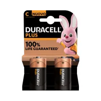 DURACELL PLUS C BATTERIE 1/2 TORCIA D'ALCAINA MX1400 2PZ