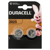 DURACELL BATTERIA A BOTTONE CR2025 BL.2PZ.