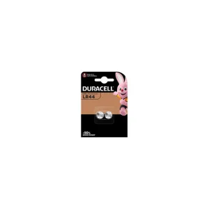 DURACELL BATTERIA A BOTTONE LR44 BLISTER 2PZ
