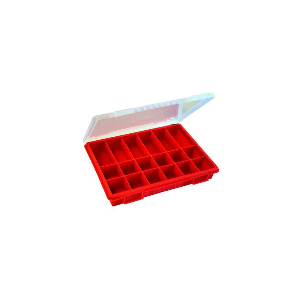 CASSETTIERA PER MINUTERIA 18 SCOMPARTI 23X18CM. CASSETTIERA PER MINUTERIA 18 SCOMPARTI 23X18CM.