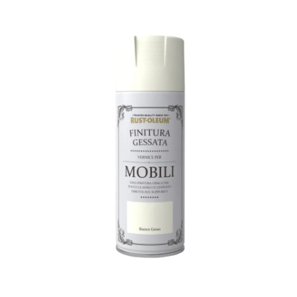 VERNICE SPRAY EFFETTO GESSATO CHALKY COLORE BIANCO GESSO DA 400ML