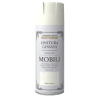 VERNICE SPRAY EFFETTO GESSATO CHALKY COLORE BIANCO ANTICO DA 400ML