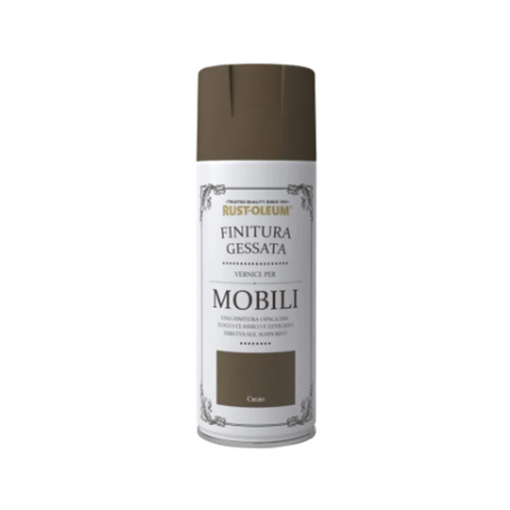 VERNICE SPRAY EFFETTO GESSATO CHALKY COLORE CACAO DA 400ML VERNICE SPRAY EFFETTO GESSATO CHALKY COLORE CACAO DA 400ML