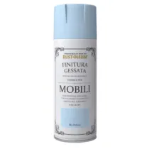 VERNICE SPRAY EFFETTO GESSATO CHALKY COLORE BLU POLVERE DA 400ML