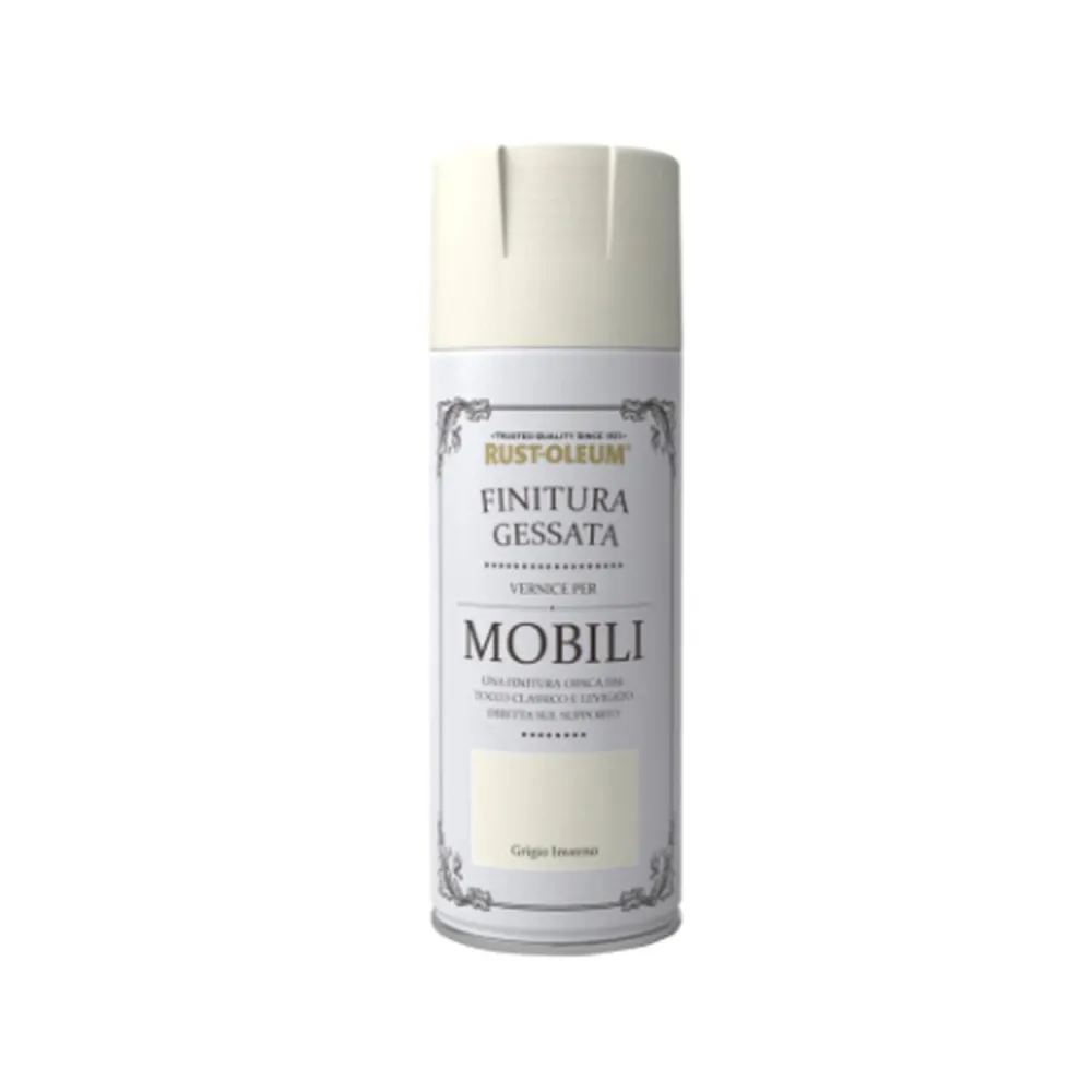 VERNICE SPRAY EFFETTO GESSATO CHALKY COLORE GRIGIO INVERNO DA 400ML VERNICE SPRAY EFFETTO GESSATO CHALKY COLORE GRIGIO INVERNO DA 400ML