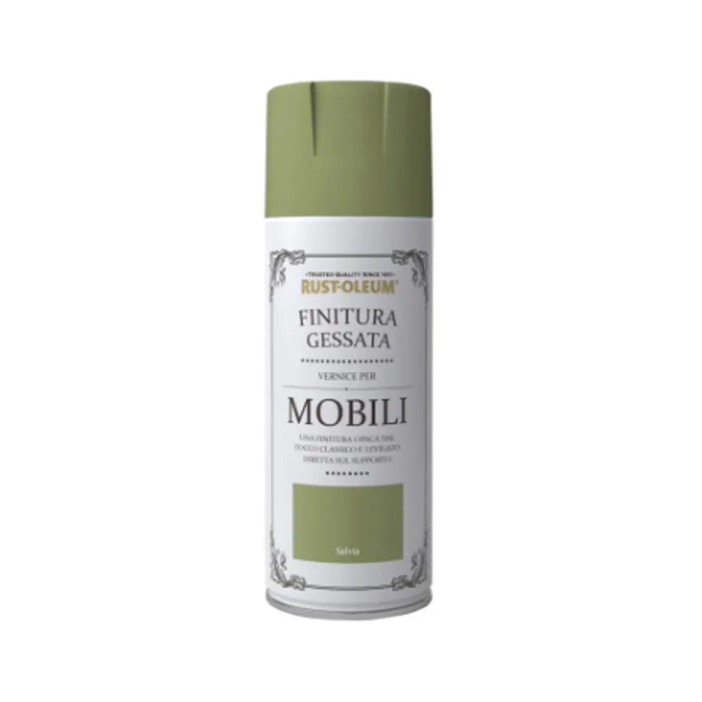 VERNICE SPRAY EFFETTO GESSATO CHALKY COLORE SALVIA DA 400ML VERNICE SPRAY EFFETTO GESSATO CHALKY COLORE SALVIA DA 400ML