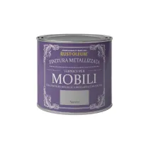 VERNICE PER MOBILI CHALKY FINITURA METALLIZZATA ARGENTO 125ML
