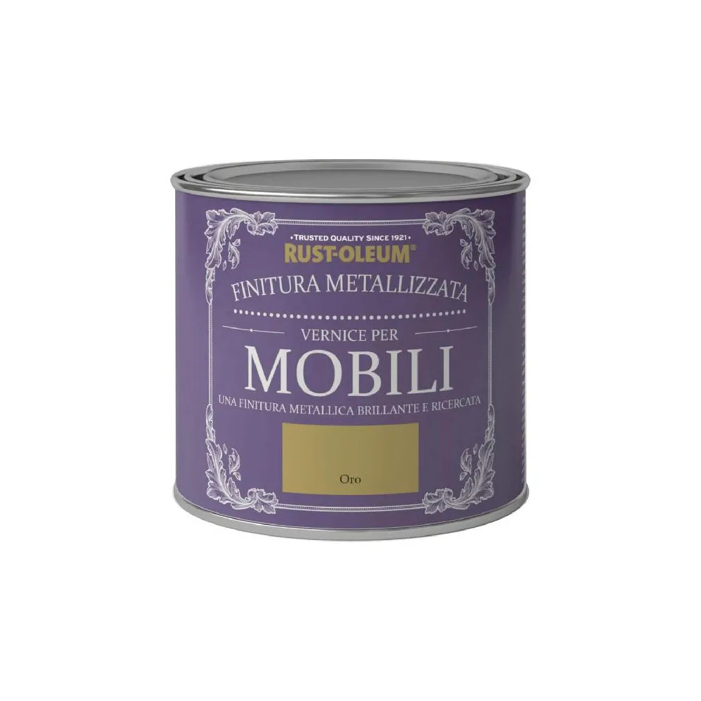 VERNICE PER MOBILI CHALKY FINITURA METALLIZZATA ORO 125ML