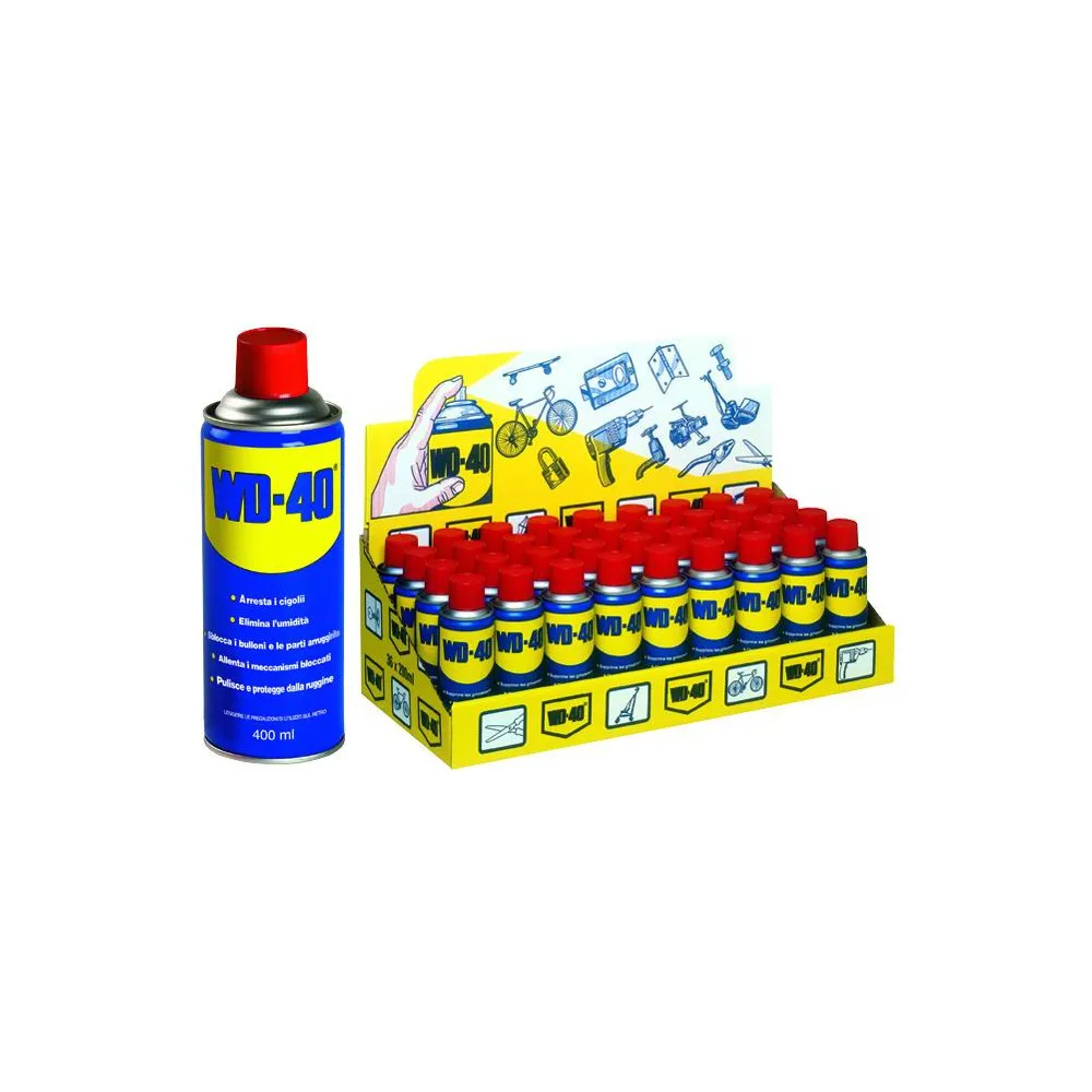SPRAY LUBRIFICANTE WD-40 ML. 400 SPRAY LUBRIFICANTE WD-40 ML. 400