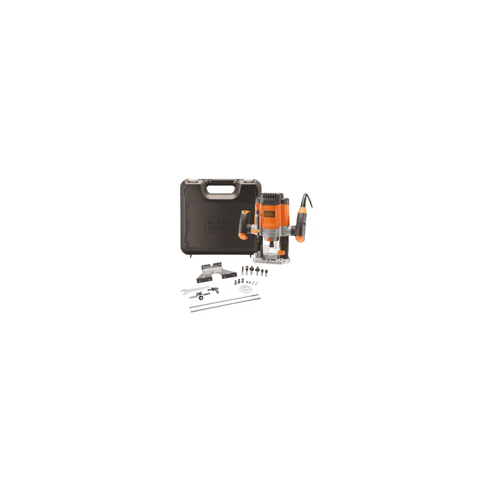 FRESATRICE VERTICALE BLACK+DECKER KW1200EKA FRESATRICE VERTICALE BLACK+DECKER KW1200EKA