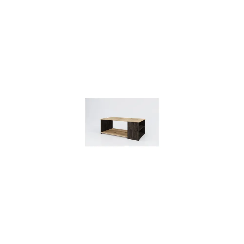 TAVOLINO CHEF 90X42X60 ARDESIA/ROVERE