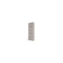 KIT SCARPIERA 5 ANTE D/PROF. 60X172X25CM ROVERE GRIGIO