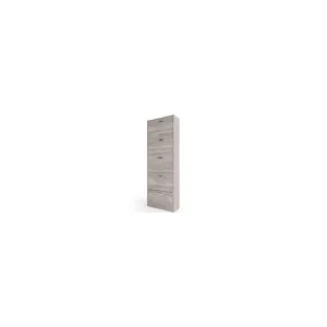 KIT SCARPIERA 5 ANTE D/PROF. 60X172X25CM ROVERE GRIGIO