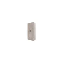 KIT ARMADIO 2 ANTE CM.190X80X52 ROVERE GRIGIO K357
