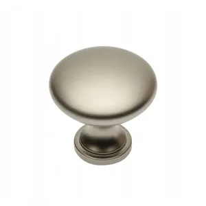POMOLO PER MOBILI "TERNI" NICHEL SATINATO Ø30MM - gz-terni-1-02