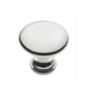 POMOLO PER MOBILI "TERNI" CROMO LUCIDO Ø30MM - gz-terni-1-01
